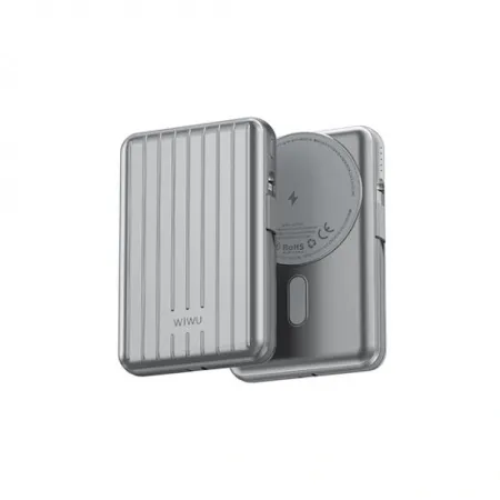 Доп. АКБ WIWU Trunk Series MagSafe 20000mAh 22.5W Grey