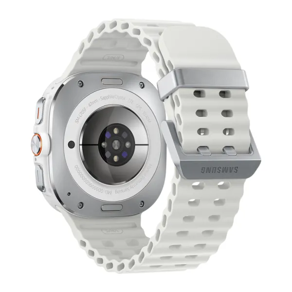 Умные часы Samsung Galaxy Watch Ultra 47мм, ремешок Marine (Titanium White, 2024)